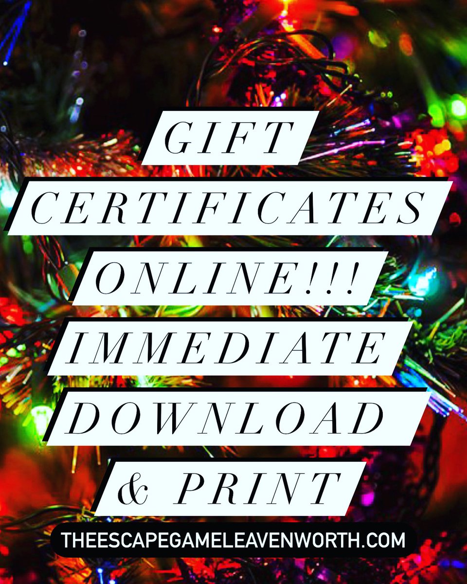 TheEscapeGameLV's tweet photo. It’s getting crazy out there!!!! Save yourself the time and hassle... gift an ESCAPE!!! https://t.co/tYWRHOZf7m
