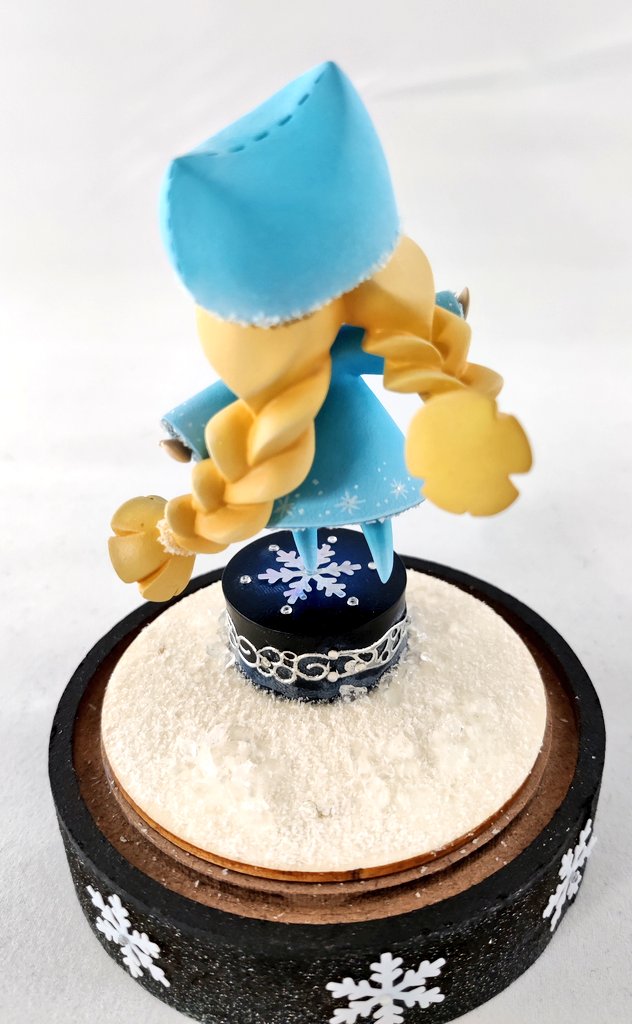 MewLumien's tweet photo. And another Christmas gift. ^^ and yes I like the Elsa style!) #garagekit #elsastyle https://t.co/w2QvNBZClF