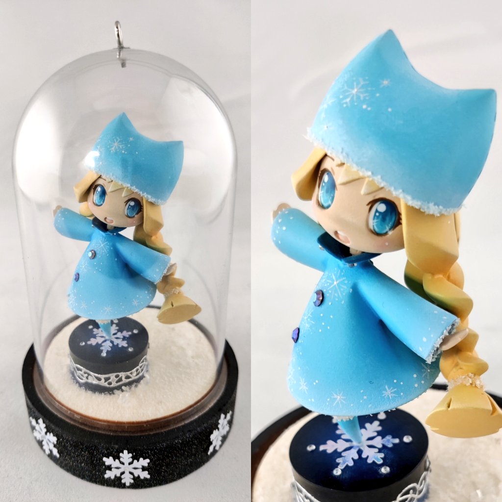 MewLumien's tweet photo. And another Christmas gift. ^^ and yes I like the Elsa style!) #garagekit #elsastyle https://t.co/w2QvNBZClF