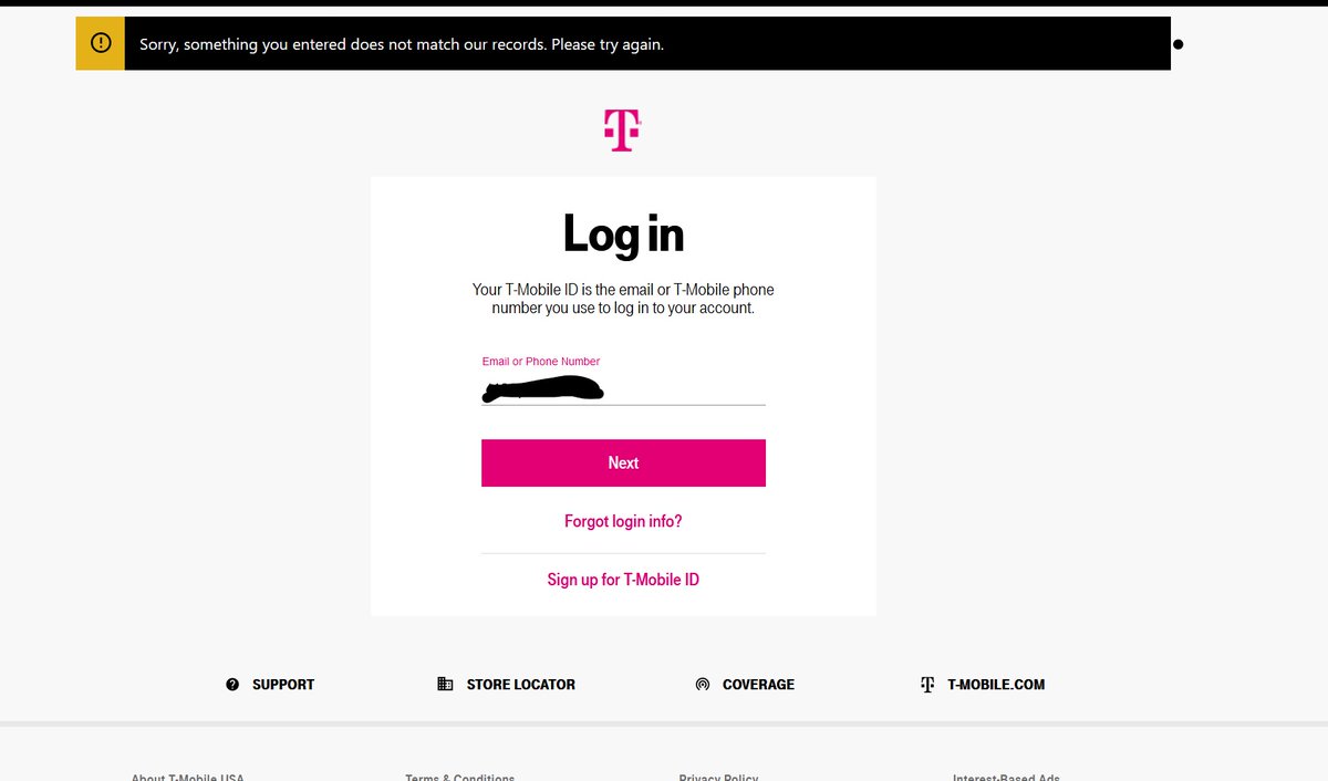BlakejBrenda's tweet photo. @TMobileHelp
 It's sad that I have had to explain the problem to 7 different people. I cant link my account until you fix the problem. https://t.co/3slvt0dOFr
