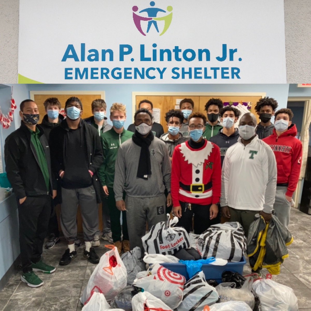 TitansBBBall01's tweet photo. Annual Community Give Back.. Despite COVID we will continue to Serve and  be a Blessing To Others. #GiveBack #Community #Service #NothingForGranted #LifeLessonsThroughSports #MoreThanAnAthlete @thstitanpride @THSTitans @FCPSAthletics @JayMason12 @FCPSMaryland @FCPSMDSuper https://t.co/RGlAtYhVI5