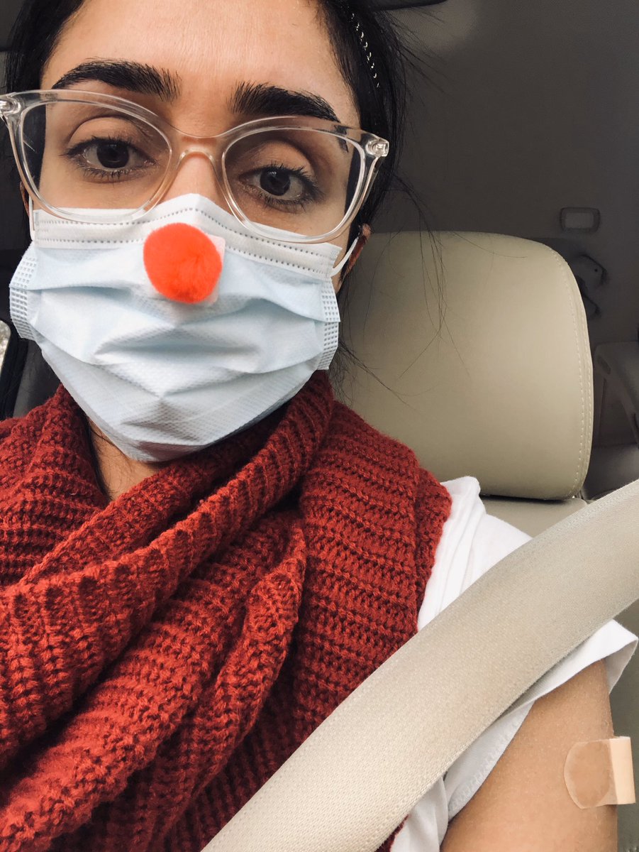 SuneetDulletMD's tweet photo. Got my #covidvaccine at the most efficient drive through immunization I have ever seen. Thank you @HonorHealth and a big thank you to everyone working today. ❤️ https://t.co/VWb9DNjjrs