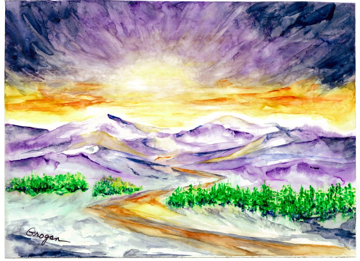 From all of us at Etkin Johnson Real Estate Partners, thank you for your business and partnership. We wish you and your families a wonderful #holidayseason and a #HappyNewYear. Holiday card #artwork titled "The Journey" by Barbara Grogan, a 33-year employee with Etkin Johnson.