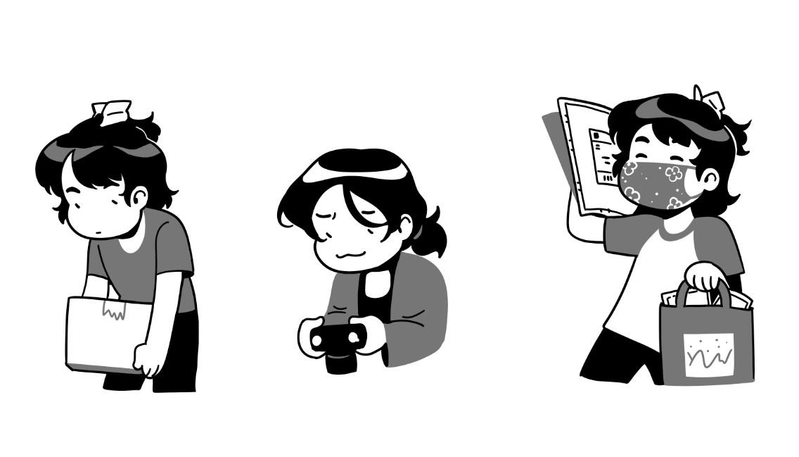 Pretty okay with these doodles and weird side projects. 