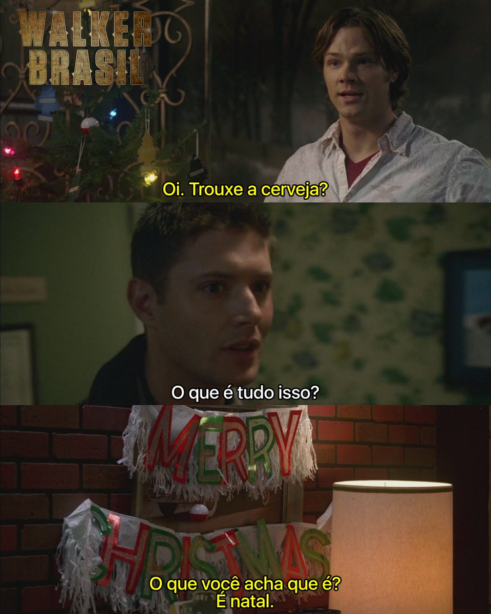 Feliz natal a todos vocês! ❤️
Supernatural - 5x11

#Walker estreia quinta-feira, 21 de janeiro na The CW.