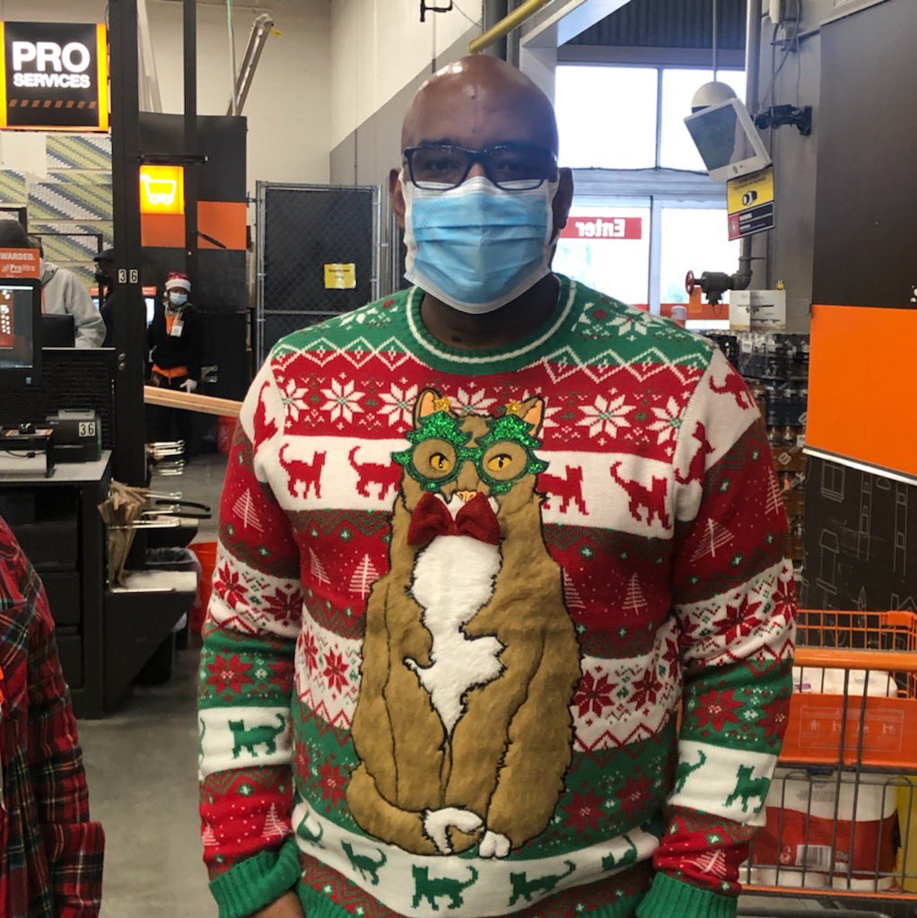 More fun looks here at Ridley #4142 #uglychristmassweater ⁦@wxw430⁩ ⁦@RidleyHomeDepot⁩
