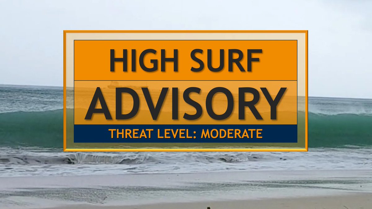 268Weather's tweet image. #SmallCraft and #HighSurf advisories remain in effect: antiguamet.com/Antigua_Met_fi… | antiguamet.com/Antigua_Met_fi…