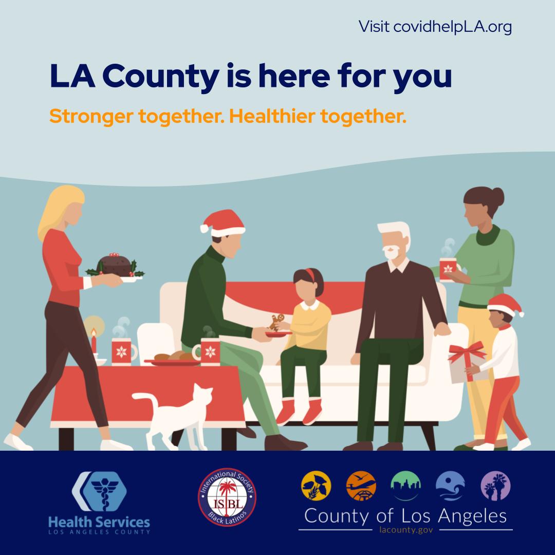 The International Society of Black Latinos would like to wish you all a happy and safe Christmas Eve! Please be sure you're following all COVID guidelines to bring our best healthy selves to the new year!