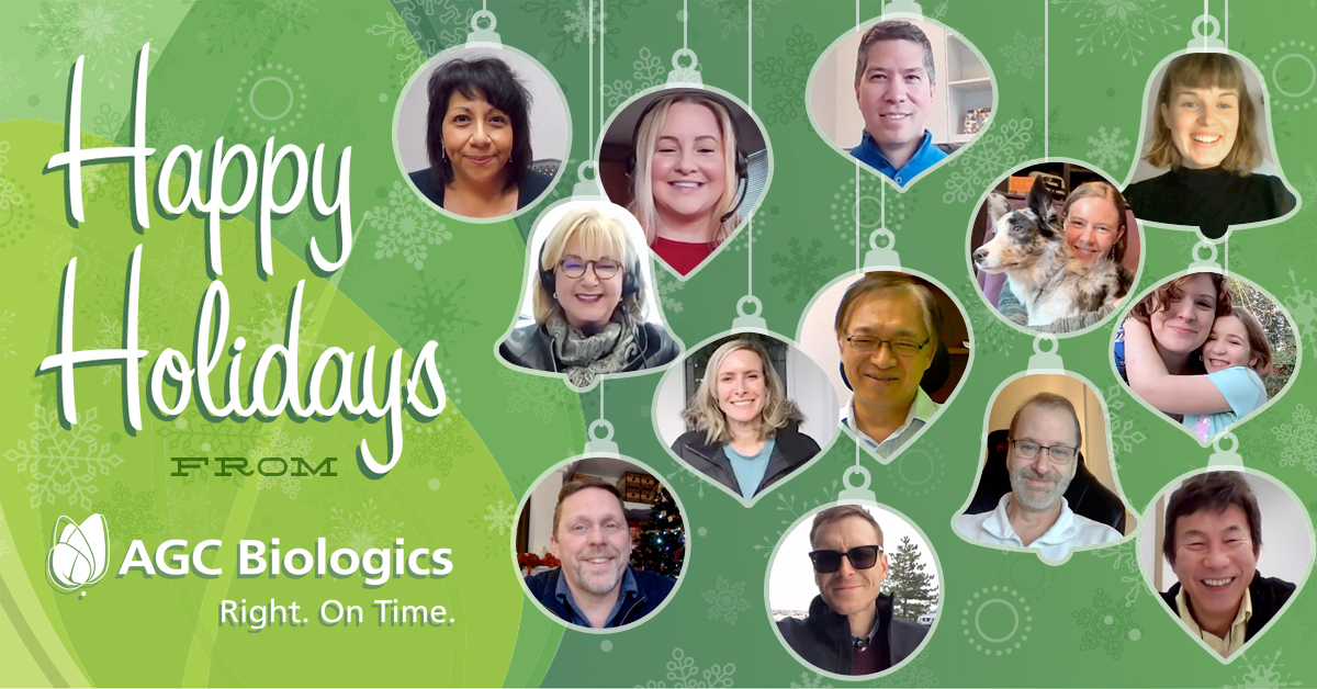 AGCBiologics's tweet photo. From our team at #AGCBio to yours, we wish you a healthy, happy holiday and a wonderful new year! https://t.co/XQF9tNBVu3