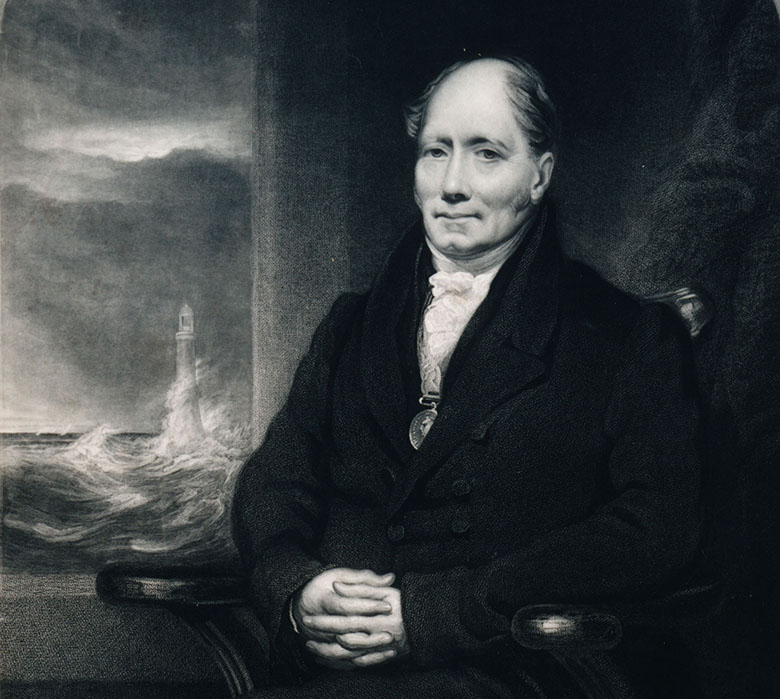 In particular, I consider the world's oldest sea-washed lighthouse on Bell Rock off the coast of Angus in Scotland, built by Robert Stevenson (not to be confused with railway engineer Robert Stephenson or Treasure Island writer Robert Louis Stevenson, what a popular 19thC name!).