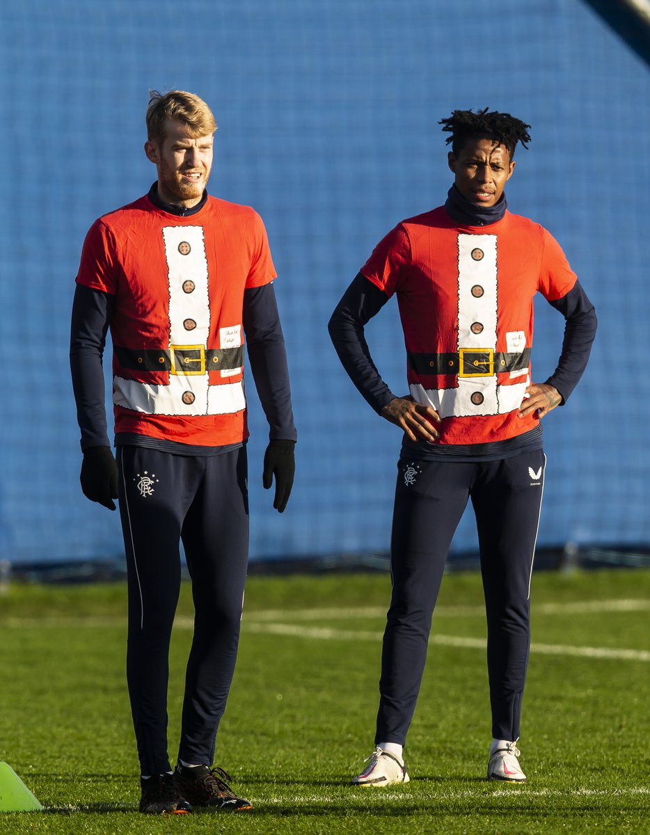 RangersFC's tweet photo. 🎄 GALLERY: Christmas Jumper Training

👉 Check out the full gallery: https://t.co/h15ndZpt1u https://t.co/97XLVjd7eT