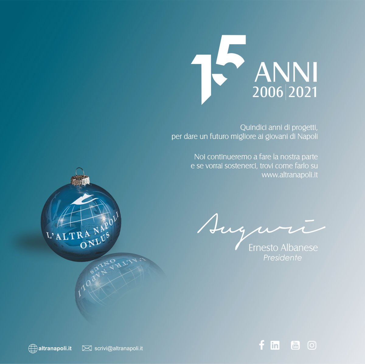 AltraNapoli's tweet photo. Auguri, Buon Natale https://t.co/1QSAuzSi05