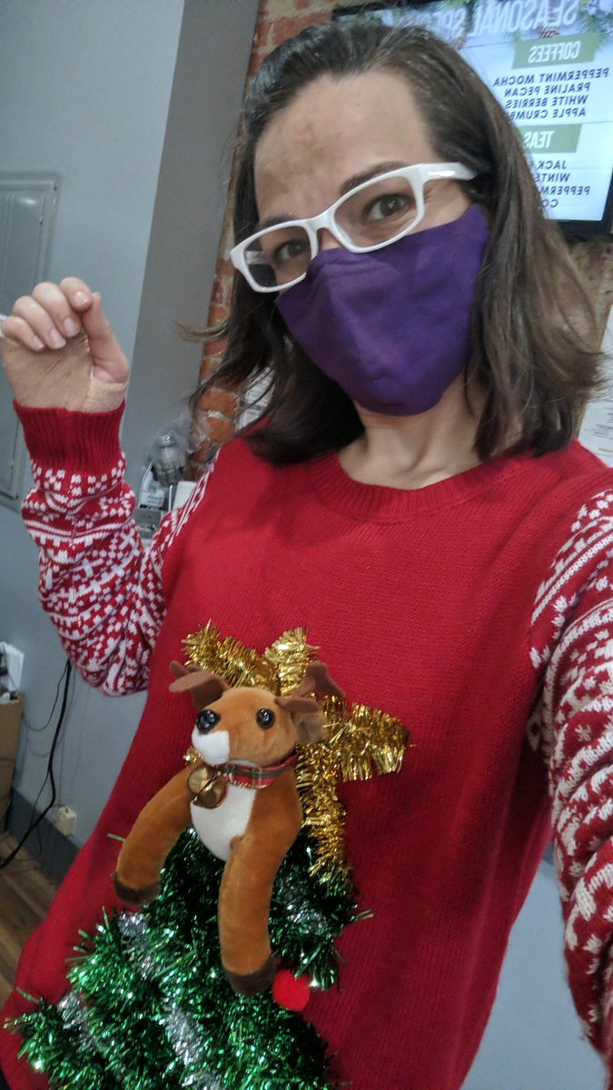 Holiday discount for anyone who shows up with an ugly sweater!!!
Open until 3pm!!
