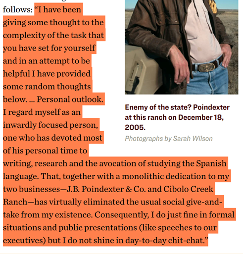 Your normal visit from some PE bros, this was notHis mannerisms were polite, if a little peculiarA writer of one of the few profiles on him would capture his... stiff, intellectual approach well