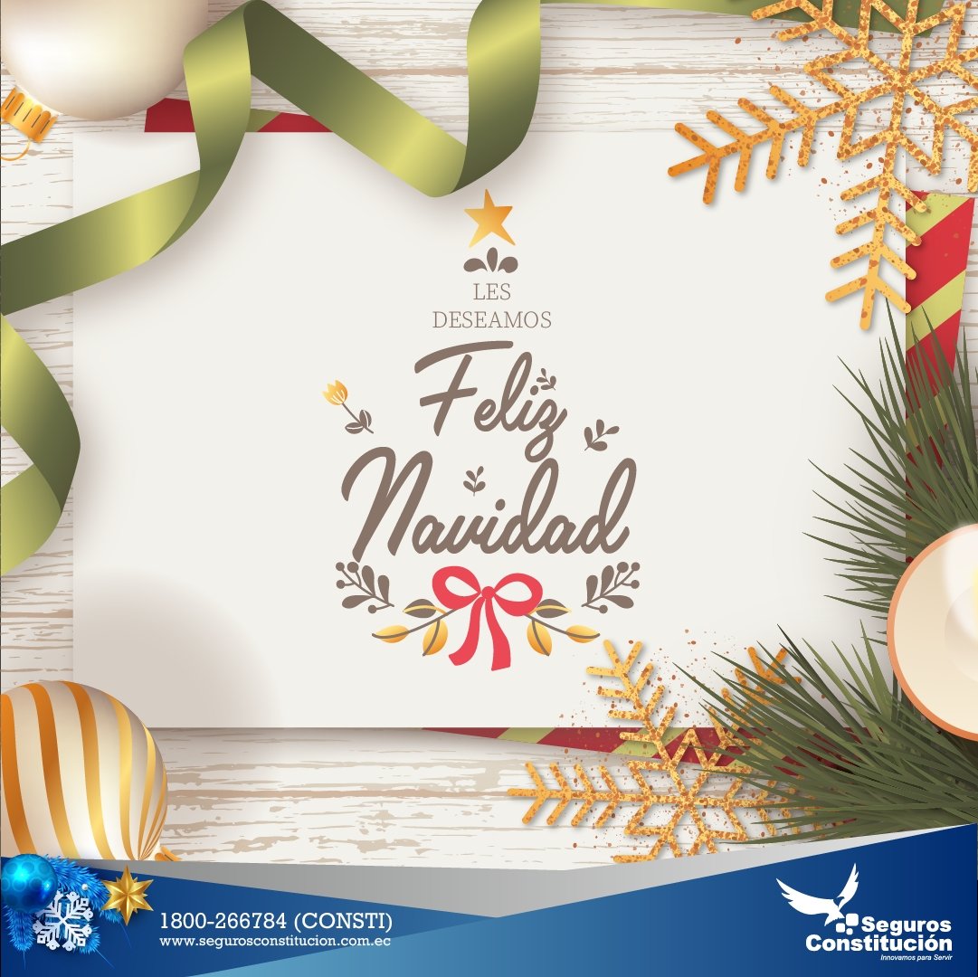ConstiSegurosec's tweet photo. La gran familia Constitución les desea una Feliz Navidad 🎄 https://t.co/2cC5wl3oc0