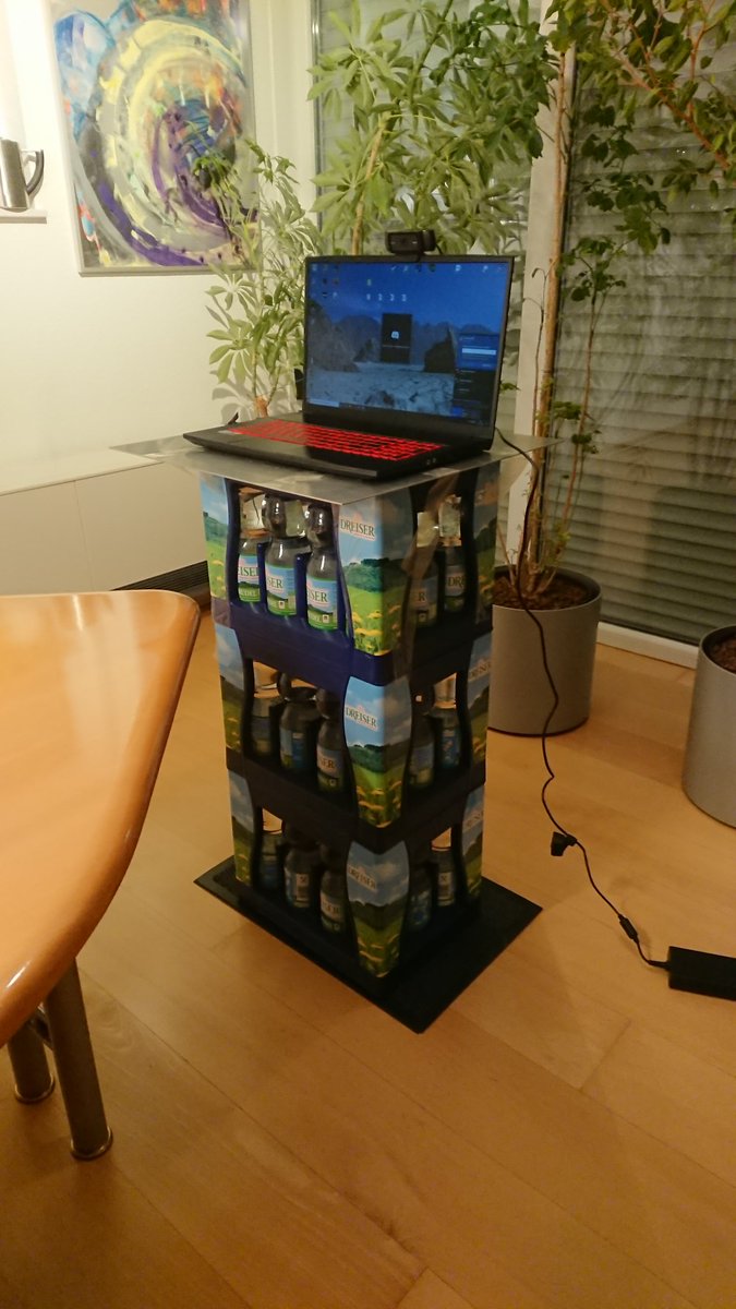 Wenn der Bruder <a href="/meister_brau/">Christoph 'Meisterbrau' Will</a> an Weihnachten nicht vor Ort sein kann, wird halt improvisiert :)