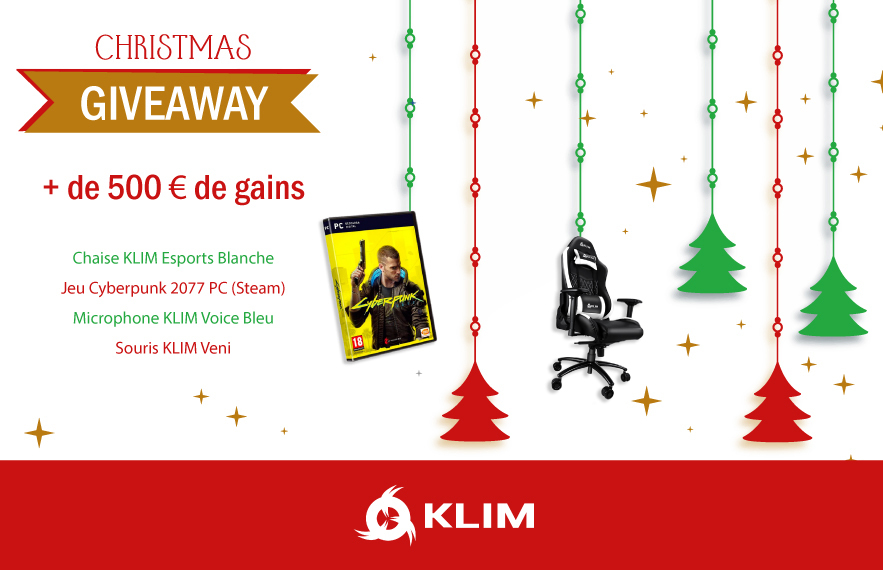 KLIMTechs's tweet image. Hello les amis,

Pour cette veille de Noël, nous avons décidé de vous régaler avec ce super lot  🤩🤩🤩!

Pour tenter votre chance, il suffit de  :

-  RT cette publication
-  Suivre notre compte @KLIMTechs 

TAS : 01/01/2021

Bonne chance à tous 🍀 et un Joyeux Noël ! 🎅
