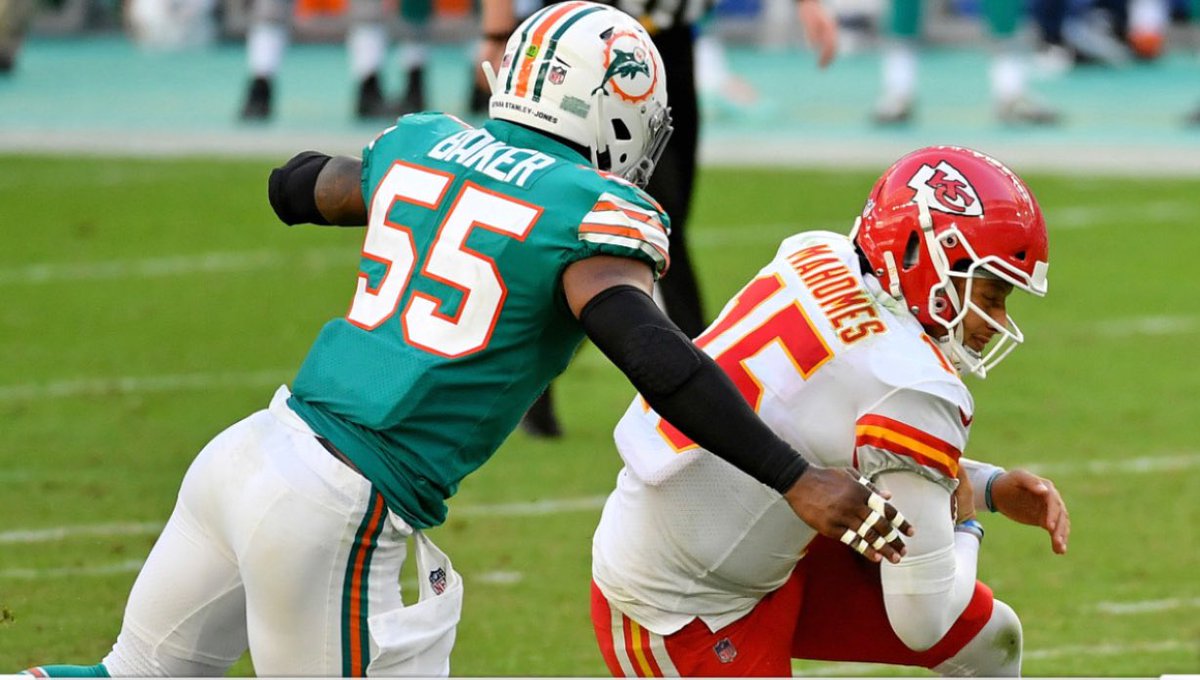 Rbis4Cancer's tweet photo. RBIS4CANCER would like to welcome Jerome Baker #55 linebacker for the Miami Dolphins for joining our team &amp; cause to help children &amp; their families battling childhood cancer. @Lastname_Baker @MiamiDolphins https://t.co/RNUkqIsXpU