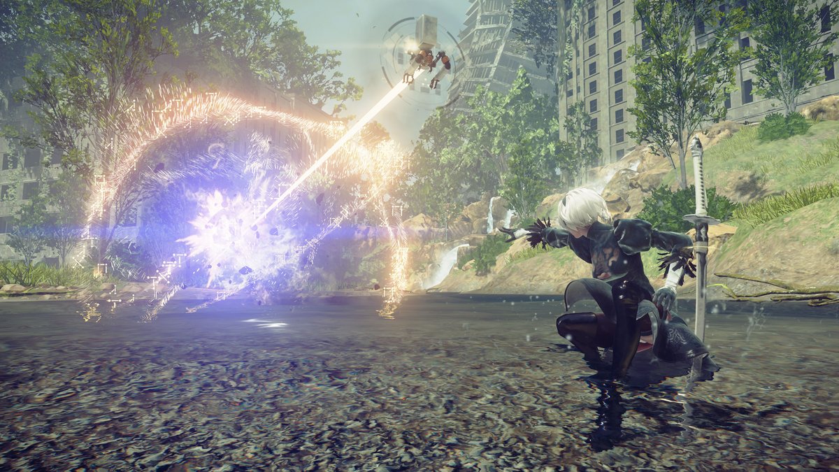 NieRGame's tweet photo. We never quite realized... how beautiful this world is.

#NieR:Automata has shipped and digitally sold over five million copies worldwide.

Thank you, everyone. https://t.co/AzICS3LYis
