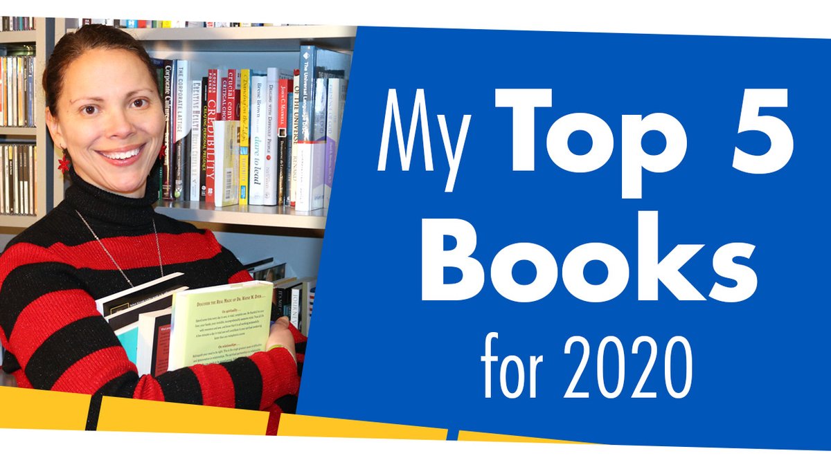 KristieStocker's tweet photo. #KristieTV Video: My Top 5 #success and #leadershipbooks of 2020🌟 Merry Christmas! These 5 books made the cut for being memorable, full of value and truly life-changing. They're sure to make a difference in your #LeadershipDevelopment! 
➡️ Watch now: https://t.co/Qgqg6bS4Fb https://t.co/Eg31wMPFwJ