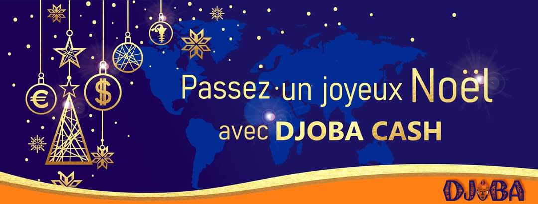 Toute l'équipe Djoba Cash vous souhaite un joyeux Noël.🎉🎄🎁
Restez en #famille au delà des #frontieres avec #djobacash
