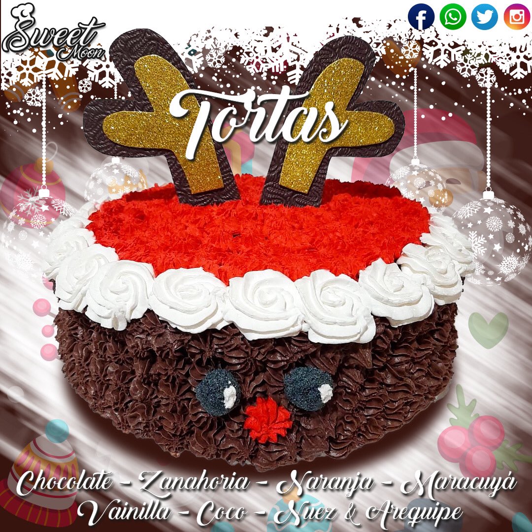 sweetmoonuio's tweet photo. Disfruta estas fiestas de nuestras deliciosas tortas especiales.
📝 ¡Agenda tu pedido con 2 días de anticipación! 
📱 0995088723
🛵 Servicio A Domicilio #quito #Navidad  #tortadechocolate https://t.co/Hc73v52aoI