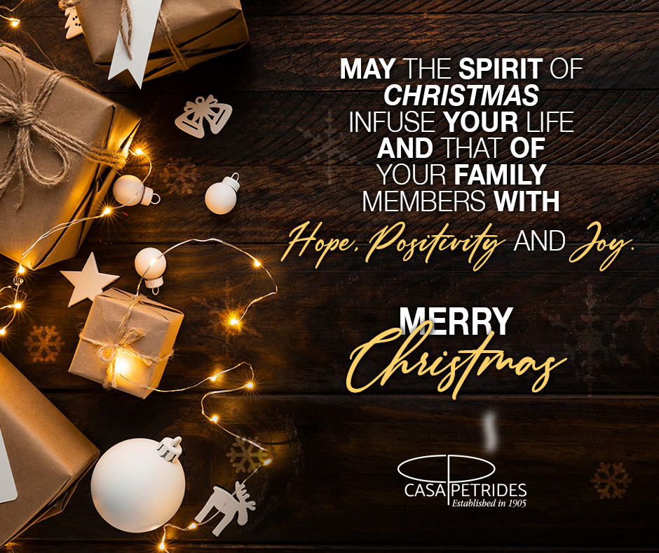 CasaPetrides's tweet photo. May the spirit 🧚  of #Christmas 🎄  infuse your life and that of your family members with #hope 🙌  , #positivity 👍  and #joy 😄 !!!

Merry Christmas from our family to yours!!!
 
#CasaPetrides #SuperBien #McAllen #Texas #MerryChristmas https://t.co/JE9mtQkrP2