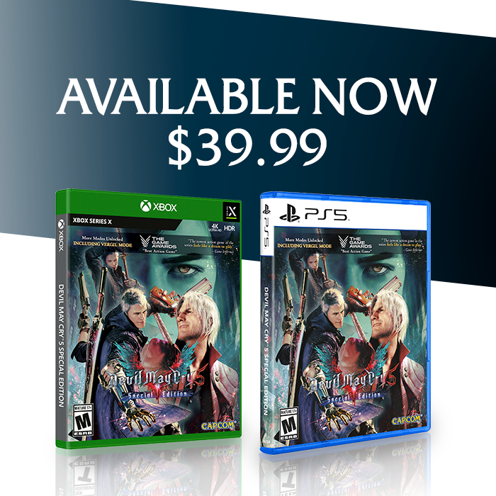 Time to get motivated! Devil May Cry 5 Special Edition is waiting for you. #DMC5SE #DevilMayCry ow.ly/H7jW50CRj3G
