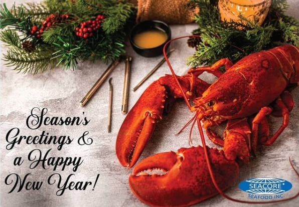 Season’s Greetings &amp; Happy New Year!!! From Our Family to Yours!
.
.
.
#christmas #newyear #happyholidays #Hanukkah #Kwanzaa #wintersolstice #foodphotography #lobster #seafood #holidays #holidayseason #celebrate