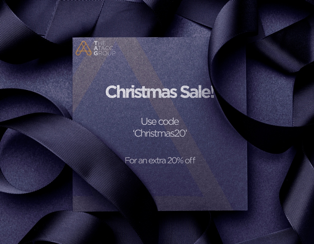 ATACCGroup's tweet image. Whether it’s a treat for yourself, or someone special, use code Christmas20 to get 20% off all merch now! 

Be quick, this offer is only valid until the 31st December.

Items will be processed once the office reopens on Monday 4th January 2021.

#TAGmerch