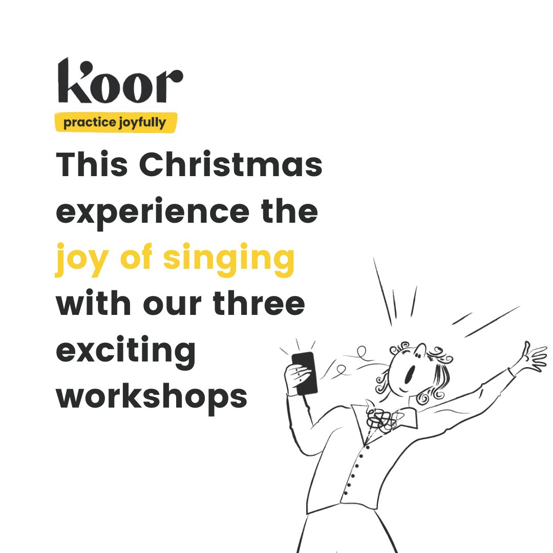 koorTweets's tweet photo. If you're missing Midnight Mass or your usual Christmas singalong, you can view all of our workshops on YouTube - sing from home with Koor and our team of experts #singalong #christmas https://t.co/jaNqaVQZ5S https://t.co/mv2RlnXTh8