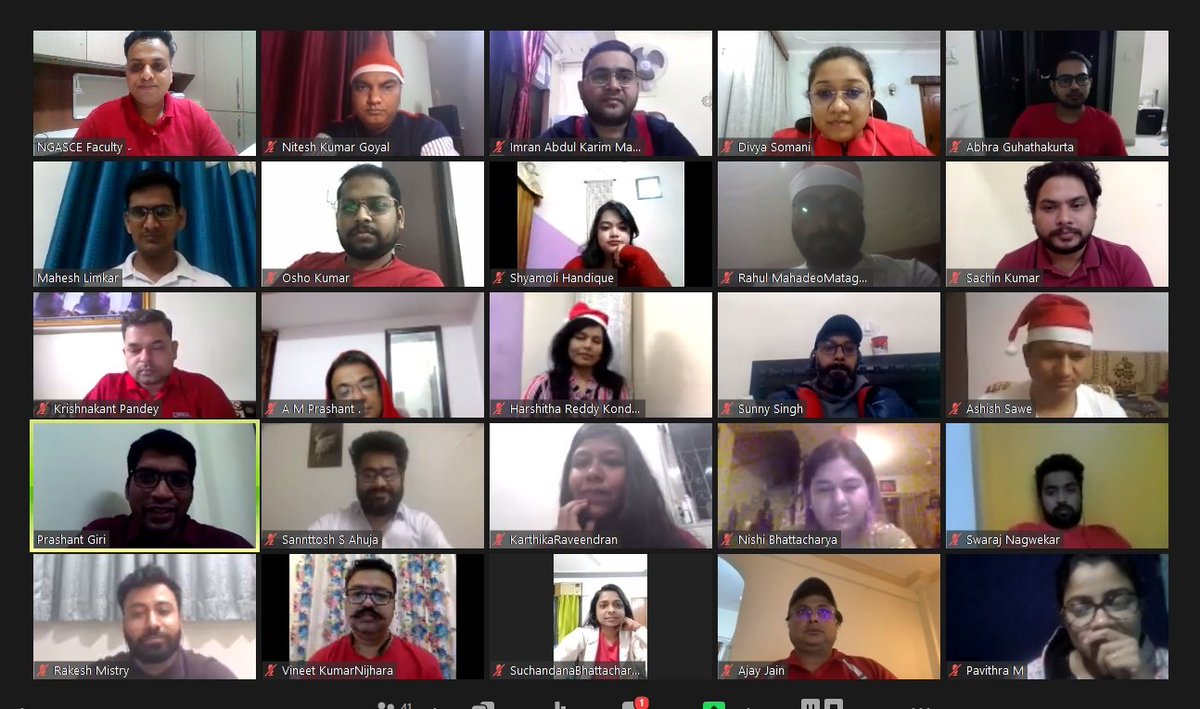 deepakrgupta's tweet photo. Concluded last lecture of #MBAWXOCT20B2 with #SeriouslyFunnyBatch The batches are named on the basis of their behaviour in the class. This batch was a mix of all types of students who focused seriously on all topics in a funny way. @sankiaamaadmi @Girlwithweirdt1 Pls Tag Others https://t.co/gTj97G3xJz