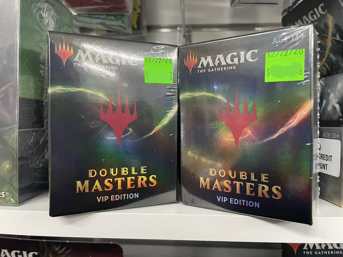 MerrymacGames's tweet photo. Looking for those last minute gifts or stocking stuffers? We’re open until 6pm!
Keep in mind, #facemaskrequired
#besafe #washyourhands #magic #magicsingles #magicthegathering #modelkit #merrymac #tcg #shopsmall #holidays #holidaygifts #doublermasters #stockingstuffers https://t.co/aIsWT2nMc7
