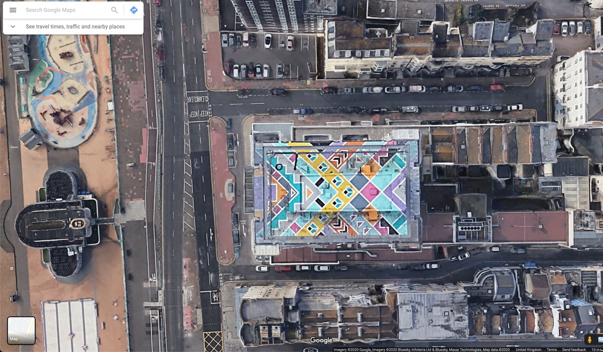 And finally, number 13, a full mural in Brighton, UK, on top of the Holiday Inn, here:  https://goo.gl/maps/93fyGoKxZBFQNavXA, by ART+BELIEVE  @artbelieve 