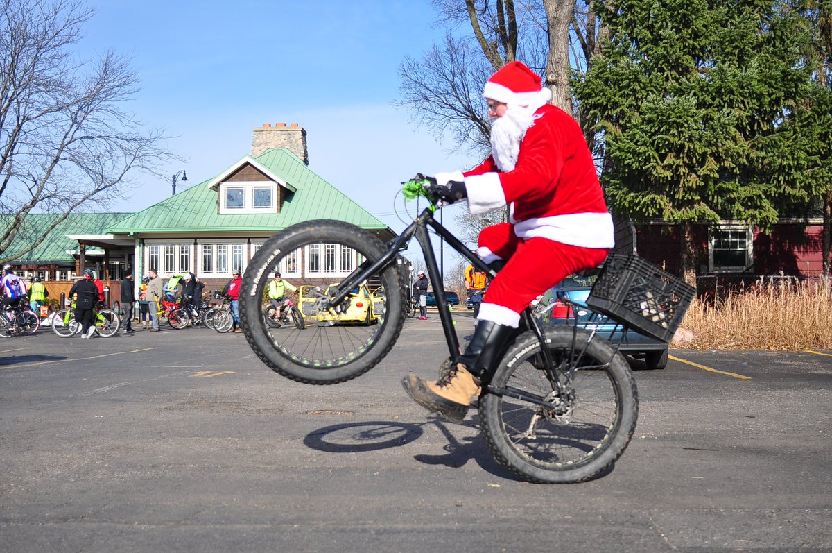 2: Having mobs of costumed  #Furbandit bikers stopping by for a quick warm up drink and breakfast burrito on their 25 mile charity ride.