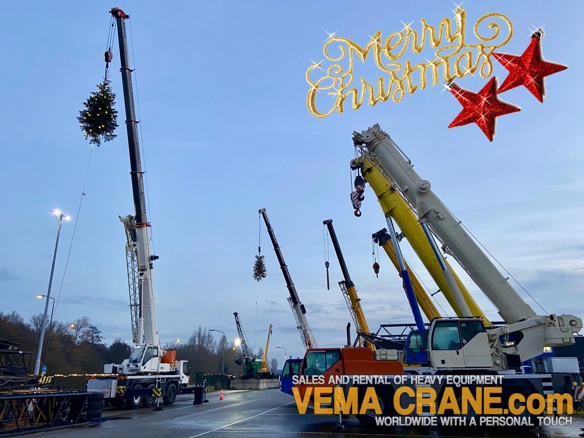 vemacrane's tweet photo. VEMA Crane wishes everybody a Merry Christmas and Happy New Year.
#vemacrane #christmas #newyear https://t.co/lEYmnwOpHE