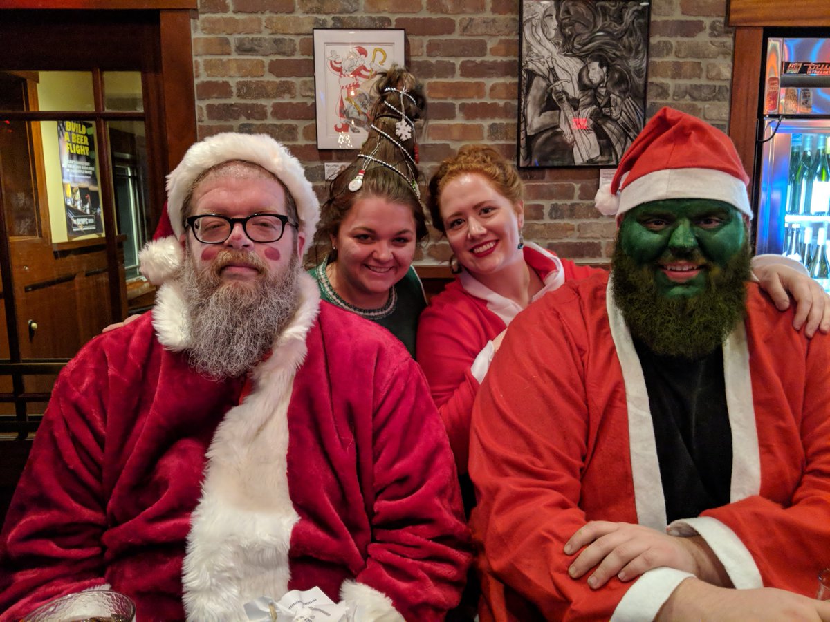 3: Our Ugly Christmas Sweater Party. Yeah, they're played out, but damned if our guests and staff don't still have fun with it.