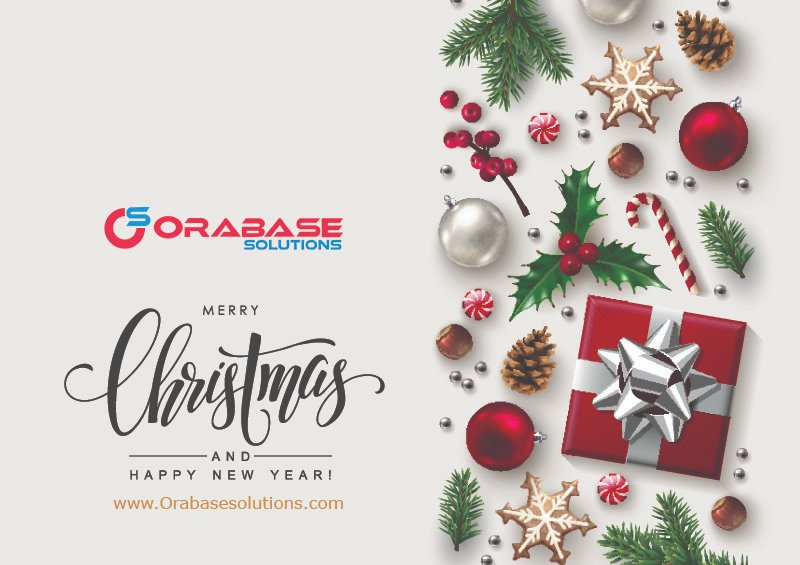 Wishing your holiday season be filled with sparkles of joy and love. May you achieve what you aimed for in life. Merry Christmas and Happy New Year! orabasesolutions.com

#Christmas #MerryChristmas #orabasesolutions #NewYear #HappyHolidays #xmas2020 
@SpirosMargaris @Stars4P