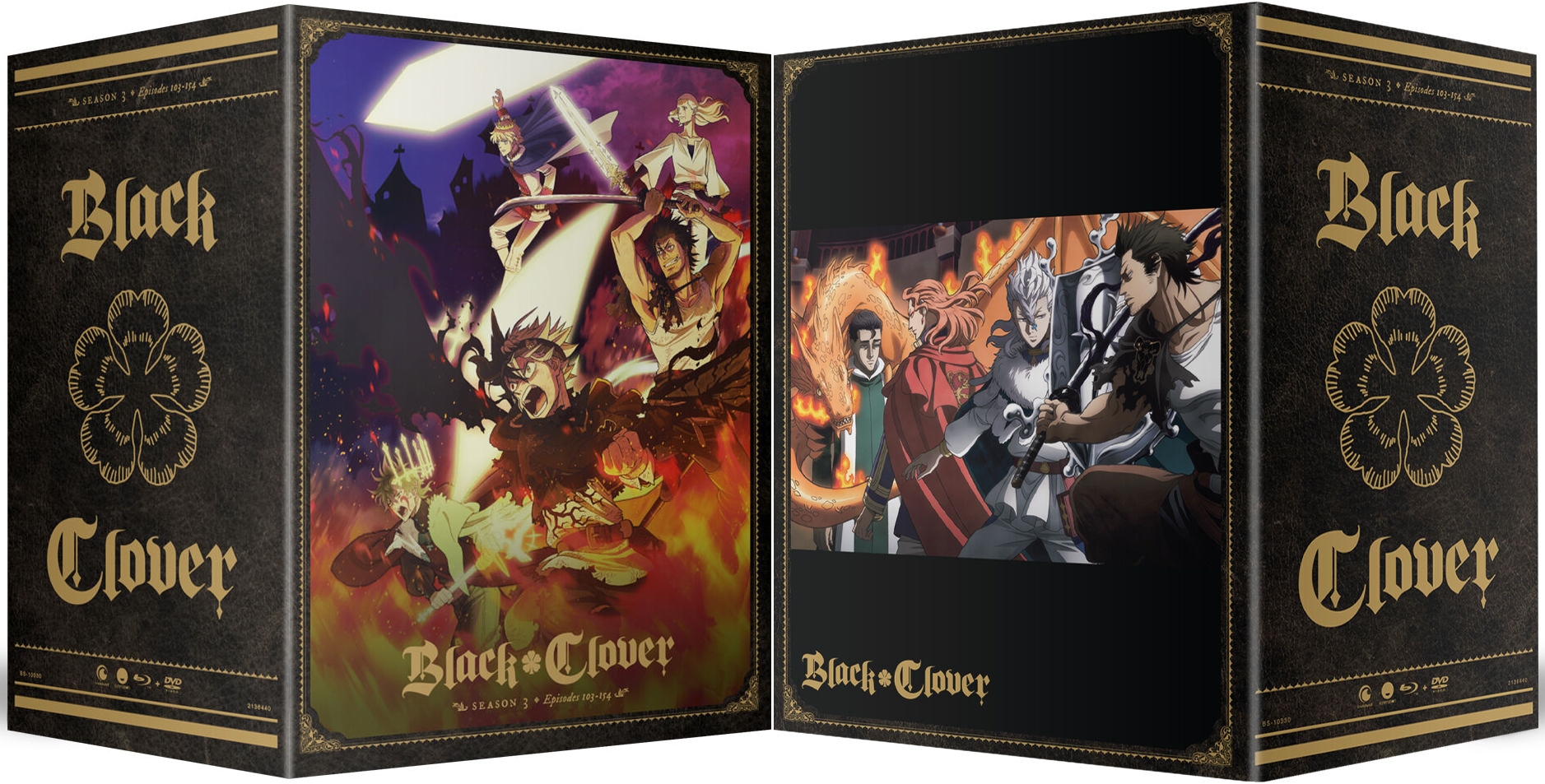 Black Clover Season 3 Complete Blu-ray Release Date & Special Features