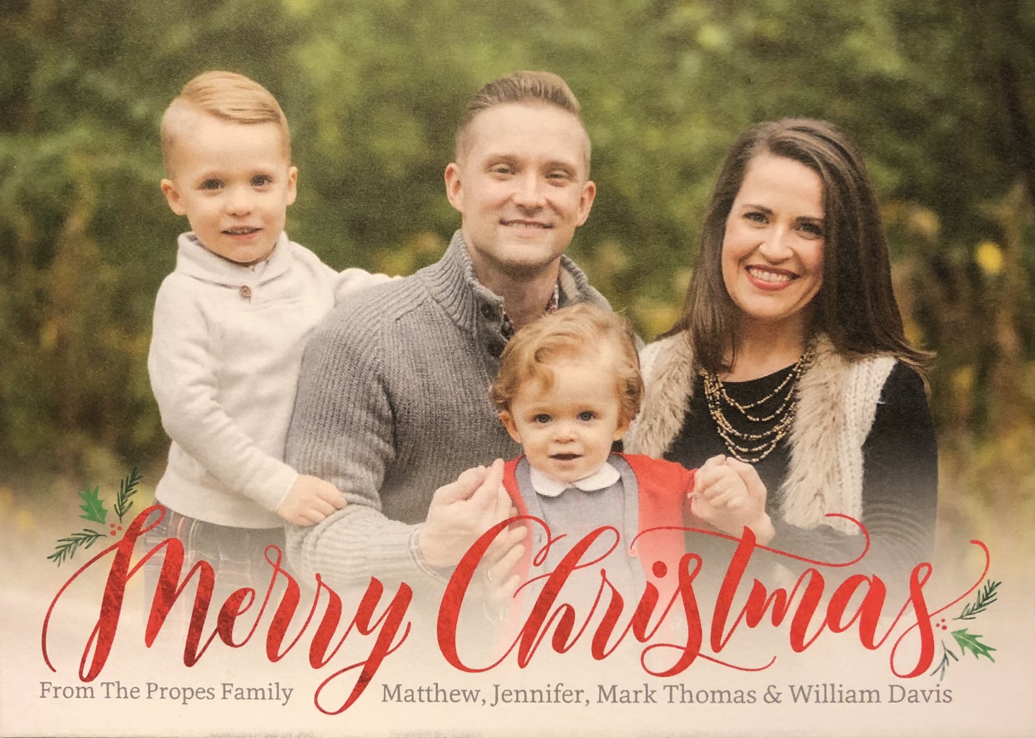 Matthew Propes on Twitter: "From our family to yours, we wish you a very  Merry Christmas as we celebrate the birth of our Savior, Jesus Christ.  (1/2) #MerryChristmas #Christmas #Christmas2020 #MerryChristmas2020  #ChristmasEve #