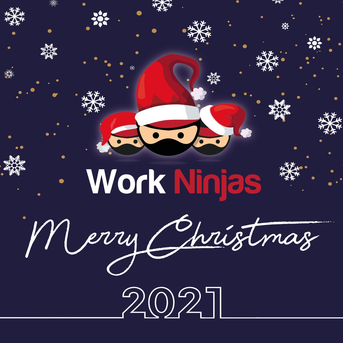 WorkNinjasNL's tweet image. Namens het hele Work Ninjas team fijne feestdagen 🎄🎅 en een gelukkig nieuw jaar 💥🥂