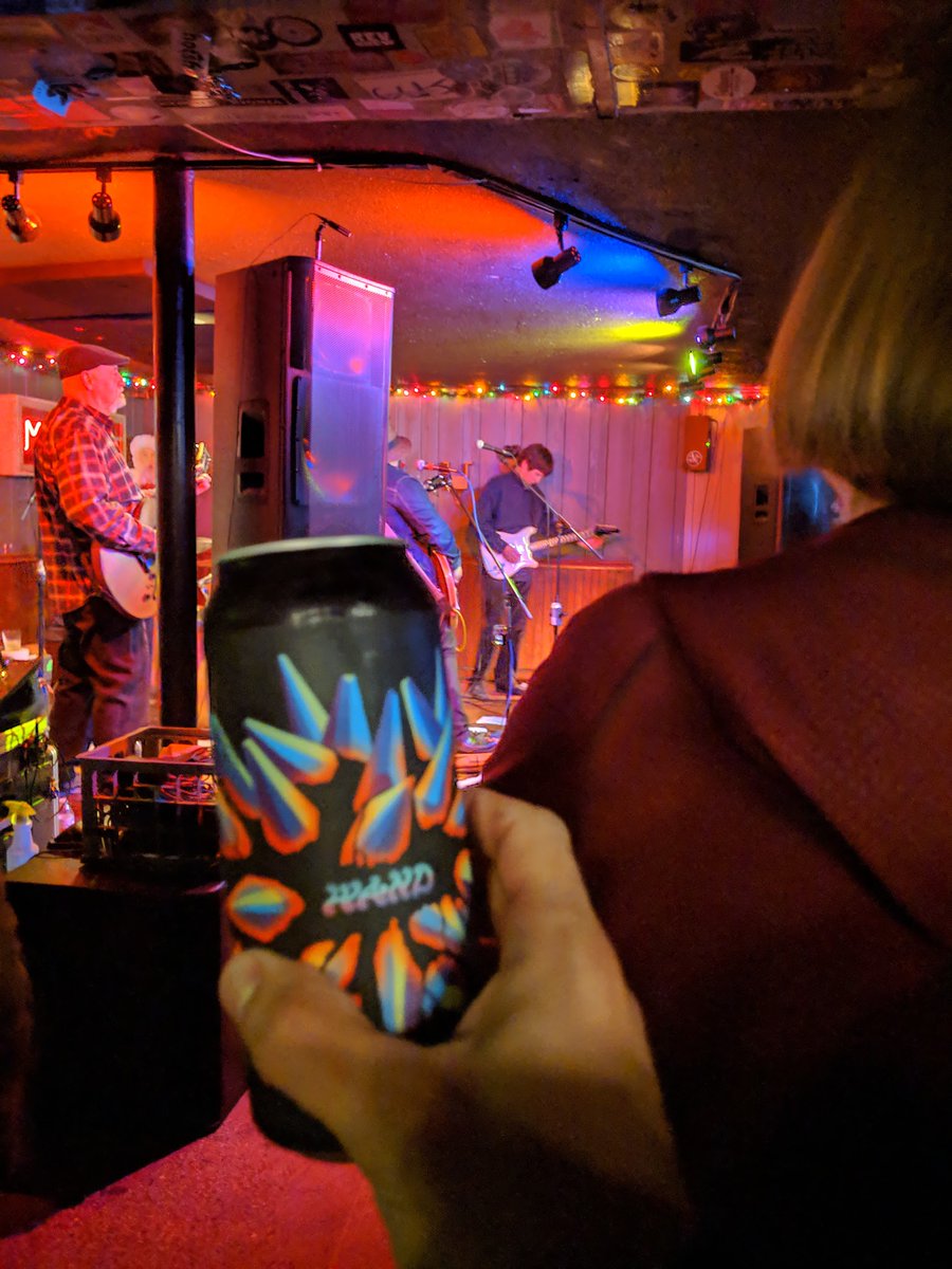 8: We miss closing up, heading to Mary's Place, pushing your way to the front of a sweaty audience, spilling most of a (very underpriced)  @HalfAcreBeer and watching  @MilesNielsen and the  @TheRustedHearts rock out until closing time. ....Man. I miss live music.