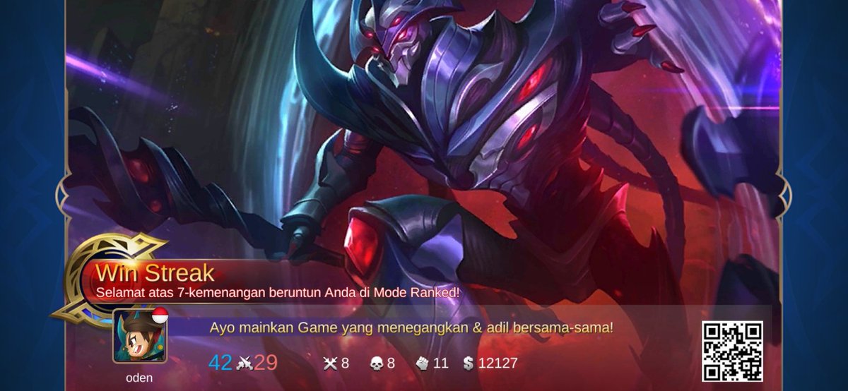 OdenOdencaem's tweet photo. Ayo bergabung dengan tim saya, tantang semua Player MOBA terbaik bersama! 
https://t.co/i4ILIuKwoh https://t.co/MRbLjda4A6