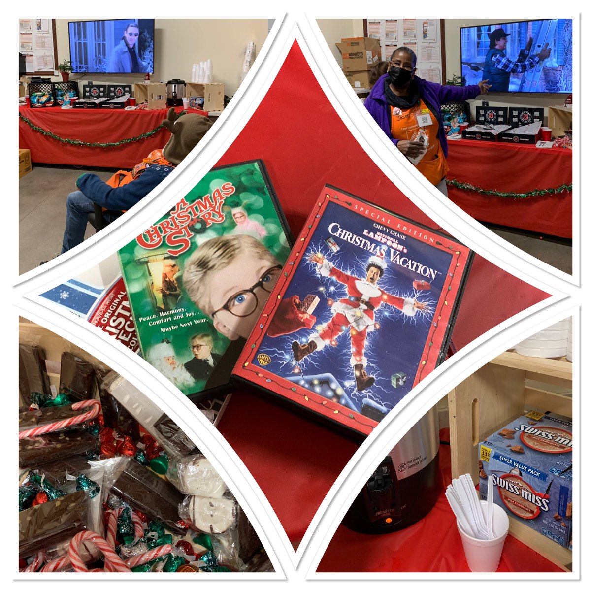Kimberly Wayt (@waytkimberly) on Twitter photo Movies and Snacks!!!! Christmas is the theme. Fun break times at the <a href="/2744Homedepot/">HomeDepot#2744</a> <a href="/CCallender07/">Chris Callender</a> <a href="/Colleen7817/">Colleen Michael</a> <a href="/dshines64/">Donna Hines</a> <a href="/JulieGiattino/">Julie Giattino</a> #MWDEC2020 Movies and Snacks!!!! Christmas is the theme. Fun break times at the <a href="/2744Homedepot/">HomeDepot#2744</a> <a href="/CCallender07/">Chris Callender</a> <a href="/Colleen7817/">Colleen Michael</a> <a href="/dshines64/">Donna Hines</a> <a href="/JulieGiattino/">Julie Giattino</a> #MWDEC2020