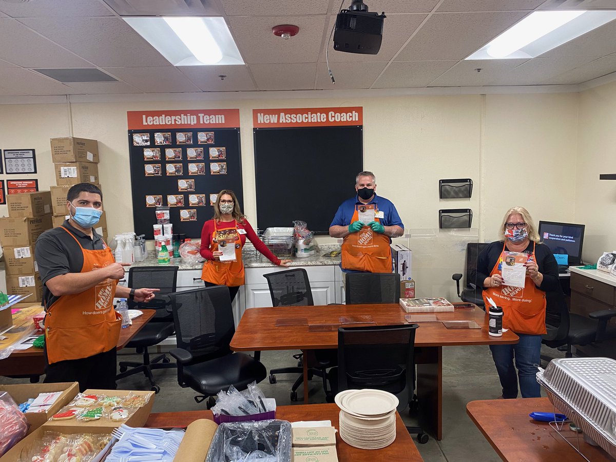 Thank you to Steph, Julie, and Dave for taking care of our associates during this holiday season.