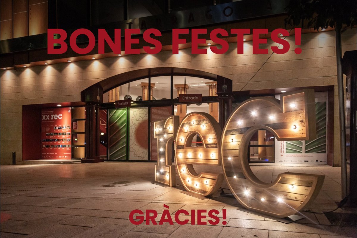 RECtgn's tweet photo. BONES FESTES! 🌲

De part de l'equip @recfestival us desitgem a totes unes bones festes.

Gràcies per la confiança!

#REC20 https://t.co/MMeIQFRuki