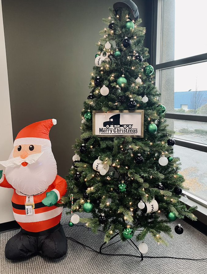 taklogistics's tweet photo. Happy Holidays everyone!  We're looking forward to relaxing out of office and seeing our fellow TAKoneons in the new year. 

#TAKLogistics #holidayseason #newyear #officedecor https://t.co/bzeDji4O02