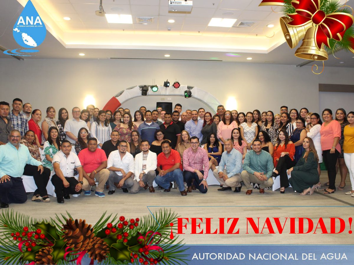 La Familia de la Autoridad Nacional del Agua (ANA) les desea una FELIZ NAVIDAD Y UN PRÓSPERO Y BENDECIDO 2021!! 🌲🌟💧🇳🇮
#2021EsperanzasVictoriosas
#FelizNavidad2020