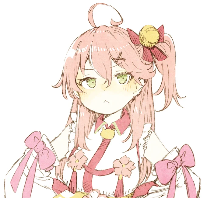新みこちのこの表情特に好き
#miko_Art 