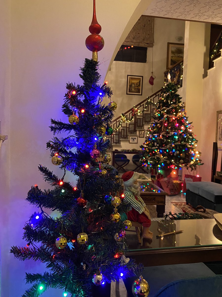 ZoeJRichards's tweet photo. @UsmanAhmad_iam Merry Christmas!! What a lovely neighbourhood. Here’s our tree in Lahore! https://t.co/rKKRmlWJz4